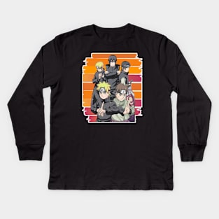 The Boys From Konoha Kids Long Sleeve T-Shirt